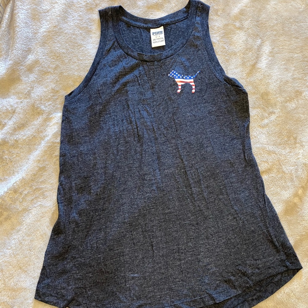 Victoria’s Secret PINK Sequinned Tank Top Size S